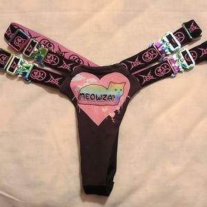 Dissonance Store Meowza Rave Thong
